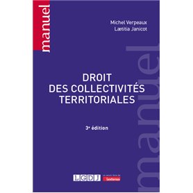 Droit des collectivités territoriales