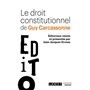 Le droit constitutionnel de Guy Carcassonne