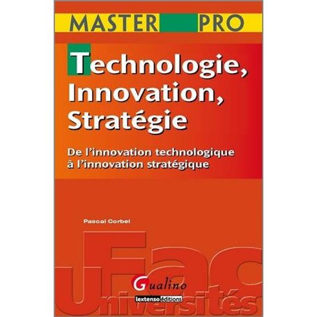 master pro - technologie, innovation et stratégie