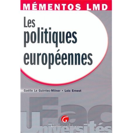 mémentos lmd - les politiques européennes