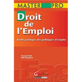 master pro - droit de l'emploi