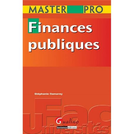 master pro - finances publiques