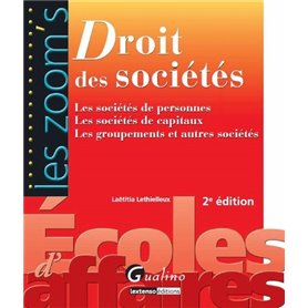 droit des sociétés - 2ème édition