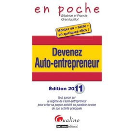 devenez auto-entrepreneur - 3ème édition