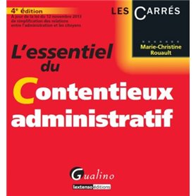 l'essentiel du contentieux administratif - 4ème édition