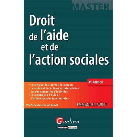 droit de l'aide et de l'action sociales - 4ème édition