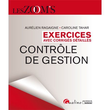 Exercices corrigés de contrôle de gestion