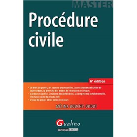 master - procédure civile - 6ème édition