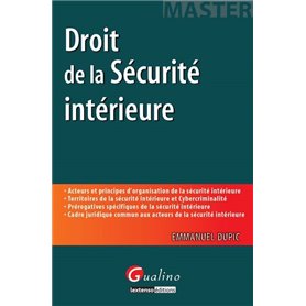 droit de la sécurité intérieure