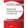 qcm lmd - 275 questions d'introduction au droit et de droit civil - 5ème édition