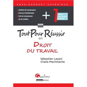 tout pour réussir en droit du travail