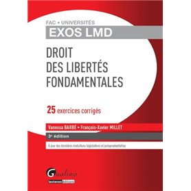 exos lmd - droit des libertés fondamentales - 3ème édition