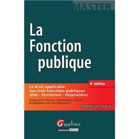 la fonction publique - 6ème édition