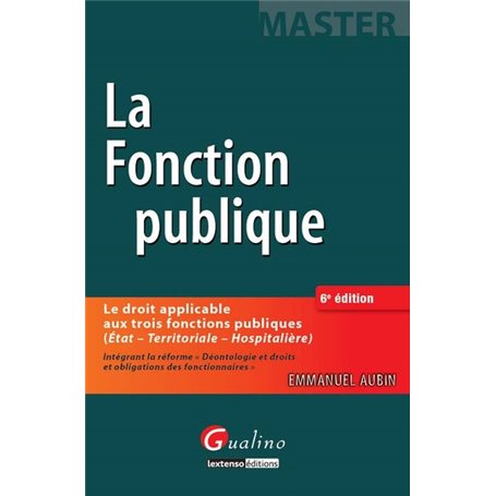 la fonction publique - 6ème édition