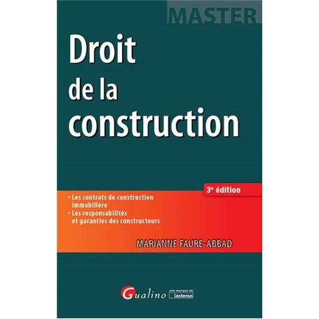 droit de la construction - 3ème édition