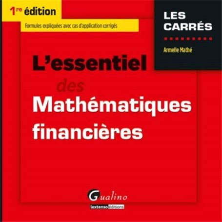 l'essentiel des mathématiques financières