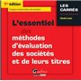 l'essentiel des méthodes d'évaluation des sociétés et de leurs titres