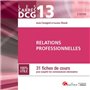 carrés dcg 13 - relations professionnelles - 3ème édition