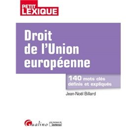 DROIT DE L'UNION EUROPÉENNE 2EME EDITION