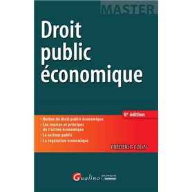 DROIT PUBLIC ÉCONOMIQUE 6EME EDITION