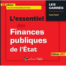 L'ESSENTIEL DES FINANCES PUBLIQUES DE L'ÉTAT - 18ÈME ÉDITION