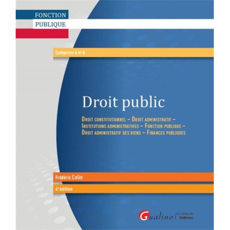 DROIT PUBLIC 4EME EDITION