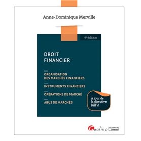 DROIT FINANCIER - 4EME EDITION