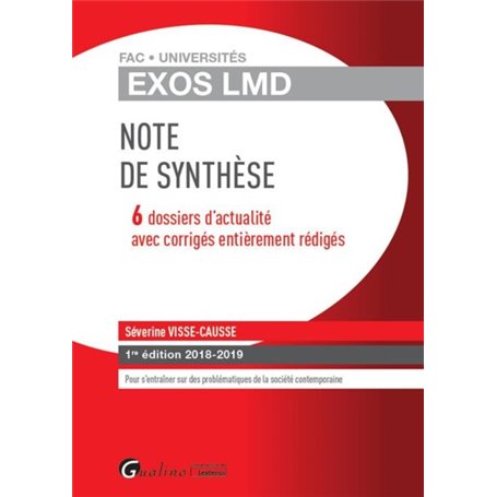 EXOS LMD - NOTE DE SYNTHESE