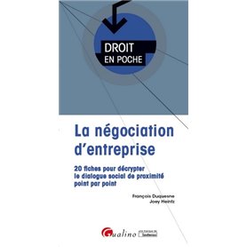 LA NEGOCIATION D ENTREPRISE