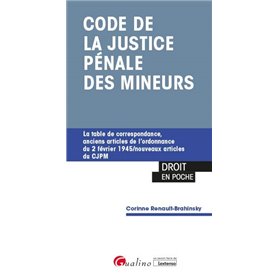 Code de la justice pénale des mineurs