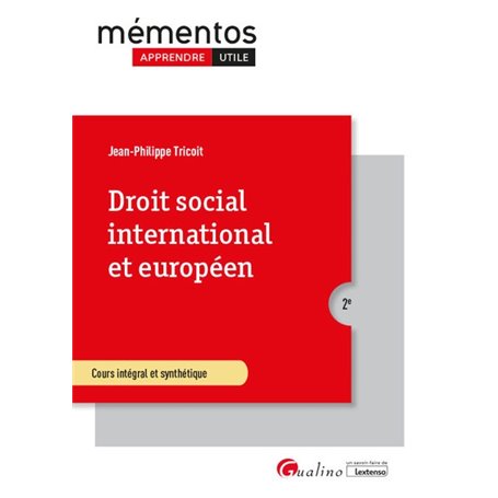 Droit social international et européen