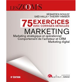 Exercices avec corrigés détaillés - Marketing