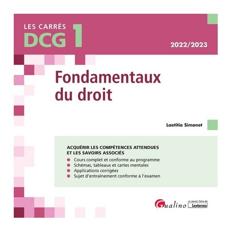 DCG 1 - Fondamentaux du droit