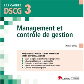 DSCG 3 - Management et contrôle de gestion