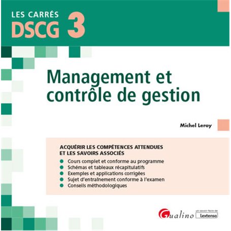 DSCG 3 - Management et contrôle de gestion