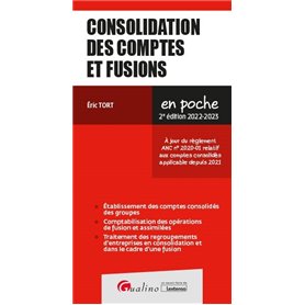 Consolidation des comptes et fusions