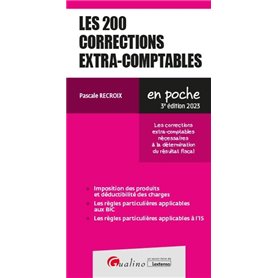 Les 200 corrections extra-comptables