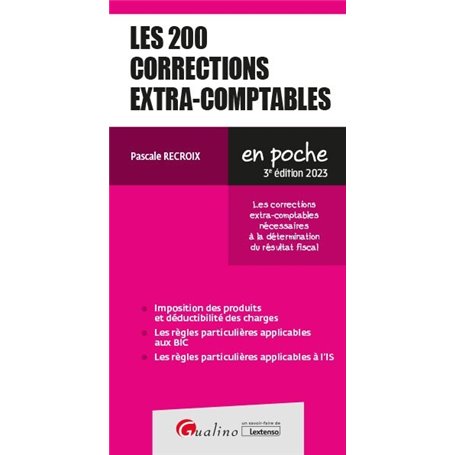 Les 200 corrections extra-comptables