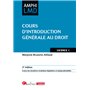 Cours d'introduction générale au droit