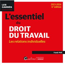 L'essentiel du droit du travail : les relations individuelles