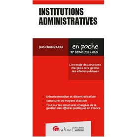 Institutions administratives