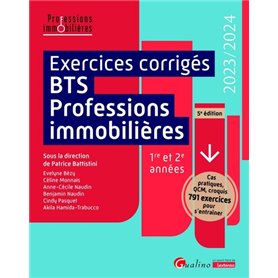 Exercices corrigés BTS Professions immobilières