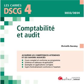 DSCG 4 - Comptabilité et audit