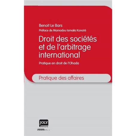 droit des sociétés et de l'arbitrage international