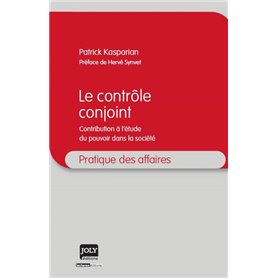 LE CONTRÔLE CONJOINT