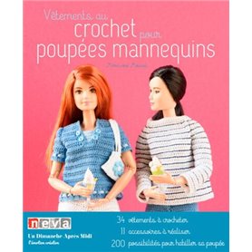 Vêtements au crochet pour poupées mannequins