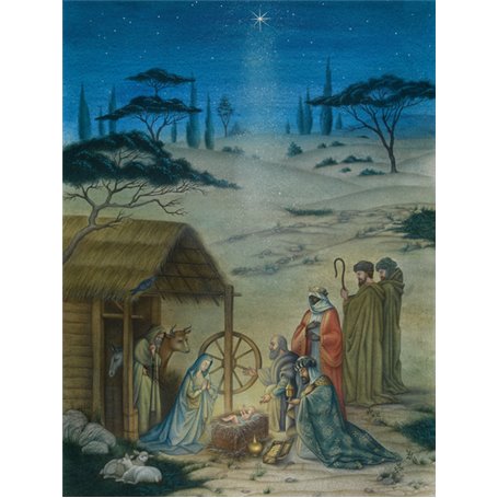 calendrier de l avent creche de la nativite - sedova