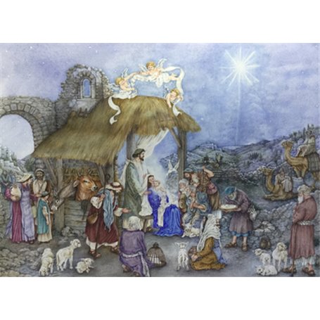 Calendrier de l'Avent religieux - L'Espoir de Noël - Campinoti