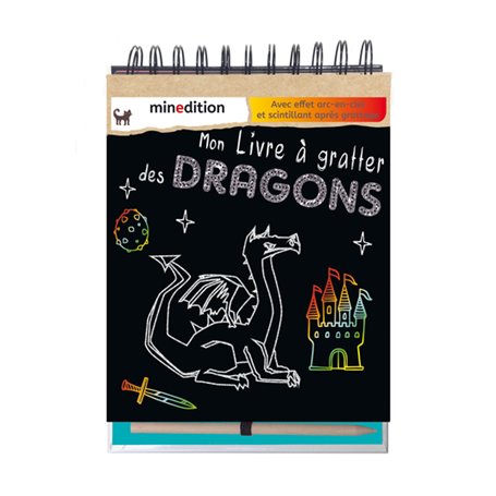 Mon livre à gratter des Dragons