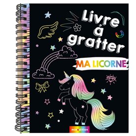 Mini livre à gratter - Ma Licorne